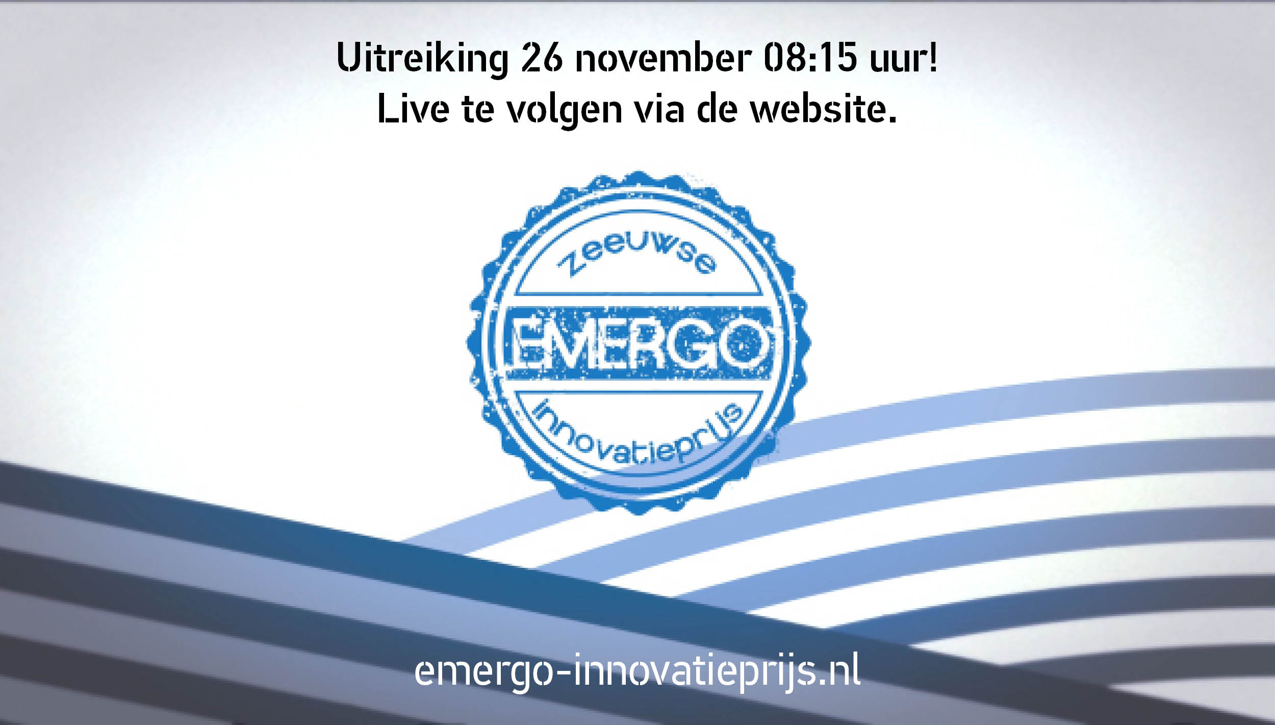 Zeeuwse Emergo Innovatieprijs 2020 uitreiking livestream 26 november 2020